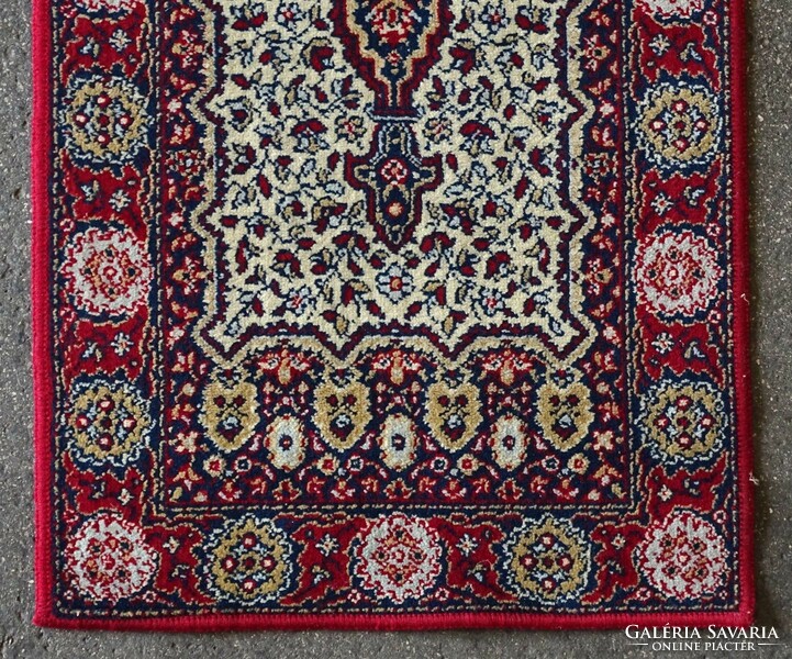 1L015 small burgundy connecting rug 65 x 135 cm