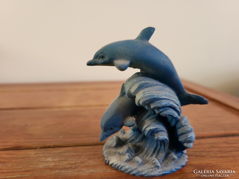 Kerámia delfin szobor