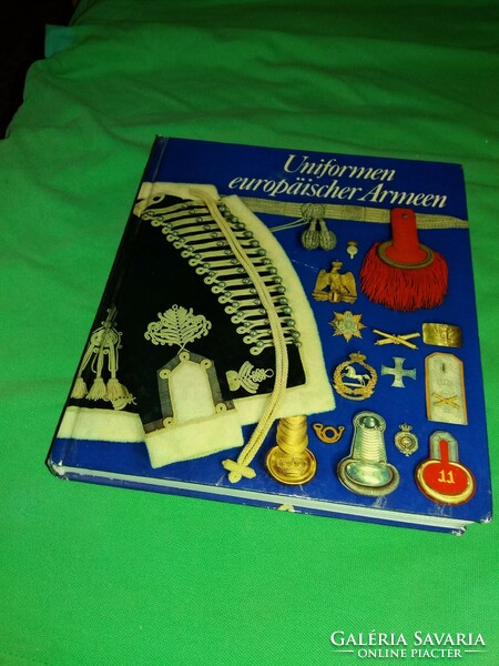 1987. Gerhard förster: uniforms of the European armies German language modelers! Book according to pictures