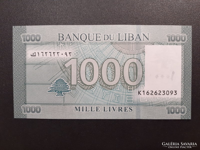 Libanon-1000 Livres 2016 UNC