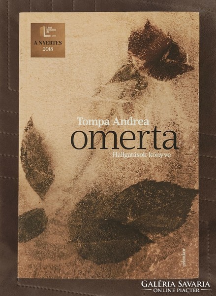 Tompa Andrea: Omerta - Hallgatások könyve, új példány