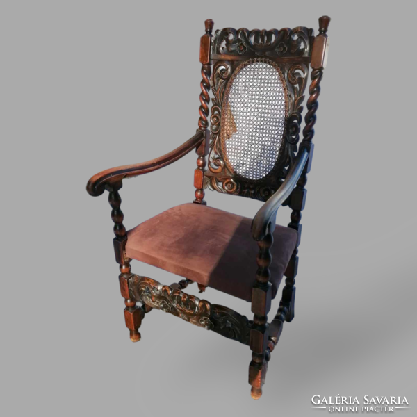 Neo-Renaissance armchair