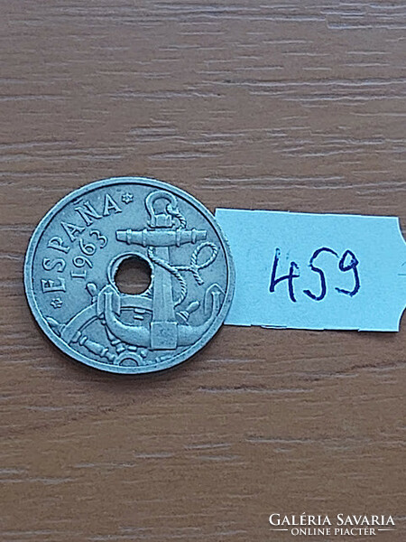 Spain 50 cm 1963 copper-nickel francisco franco 459