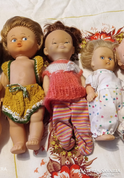 Original real old rubber dolls in one or separately