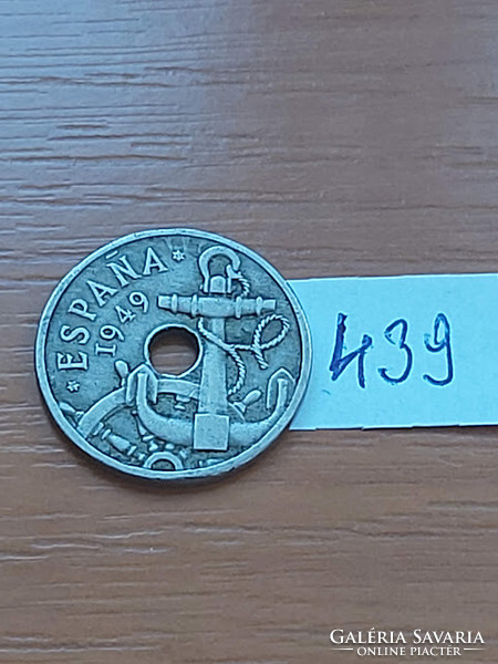 Spain 50 centimeter 1949 copper-nickel francisco franco 439