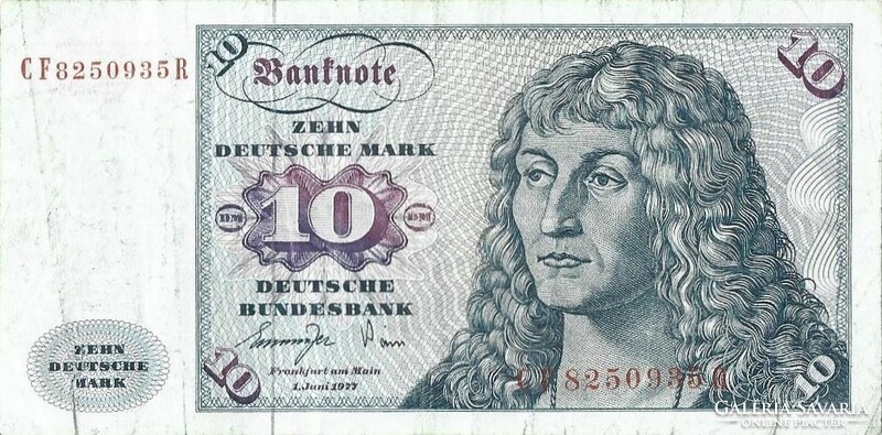 10 Mark 1977 Germany