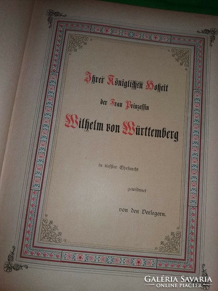 1890.Dr Karl Zetter: - német nyelvű antik antológia Egy nő gyengéd kezében.-Album szavakban,képekben