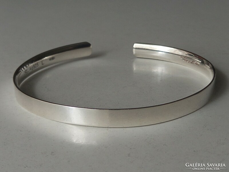 Silver engravable thomas sabo open bracelet