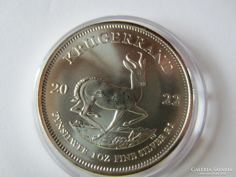 Krugerrand 2022 1 oz silver coin 0.999Ag 31.1 Gr