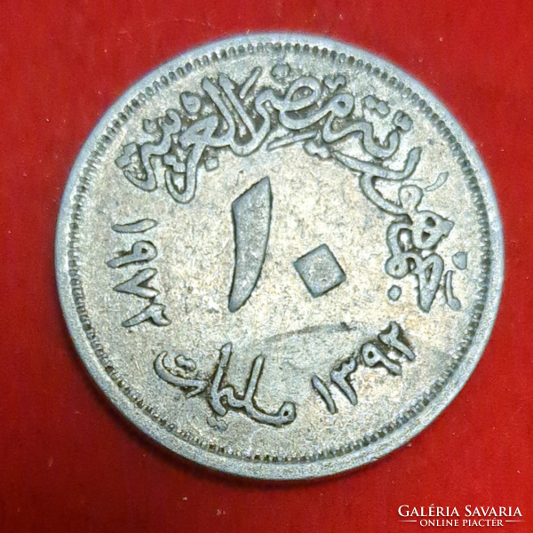 1972. Szíria 10 milliemes (279)