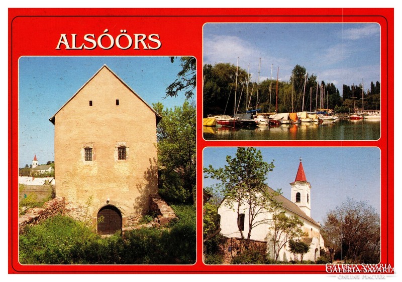 Alsóörs, képeslap, 2006