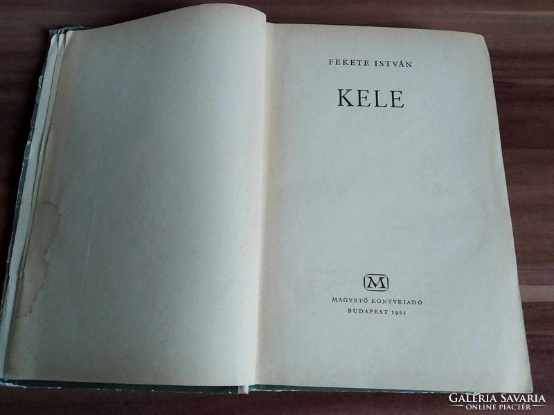 Fekete István, Kele, 1961-es kiadás