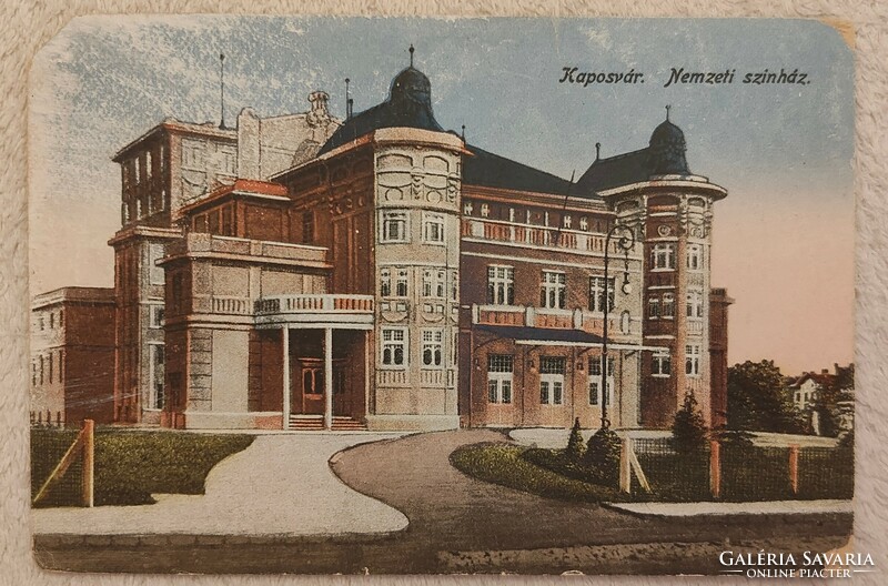 Kaposvár Nemzeti Színház, 1921-es képeslap