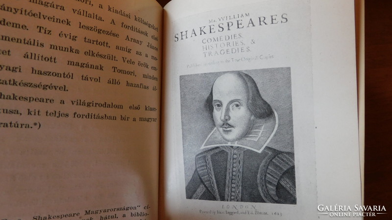 Shakespeare breviárium, 1924-es kiadás