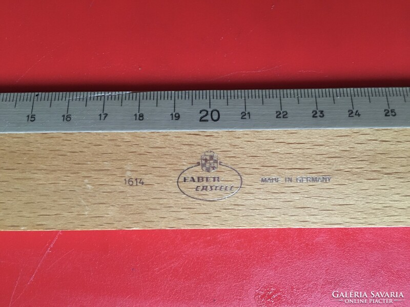 Faber castell wooden ruler 40cm in good condition!!!