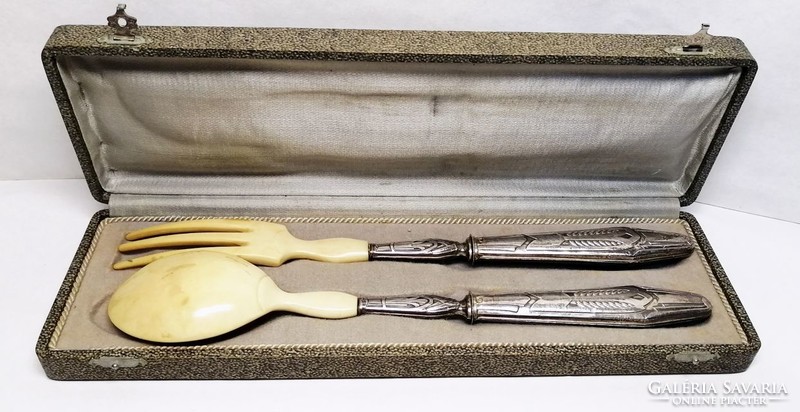 Classic silverware decorative cutlery set. In its original box