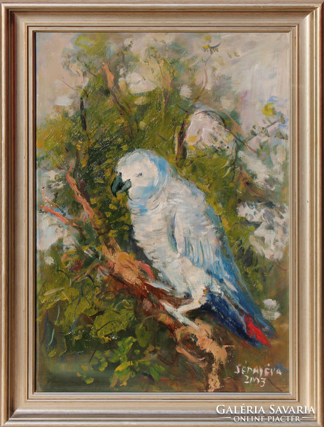 Séday Éva: Papagáj, 2003