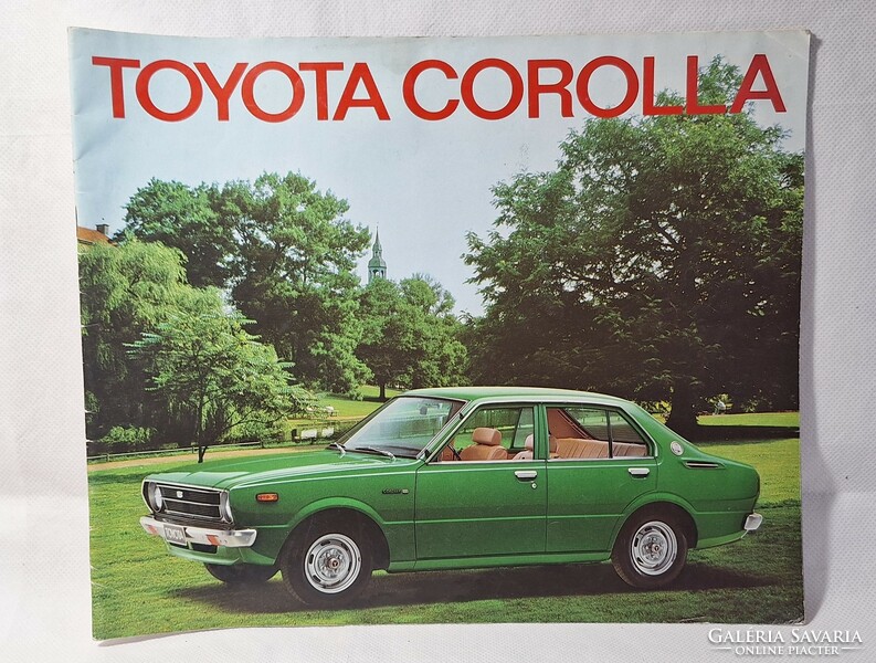 Toyota Corolla bemutató katalógus