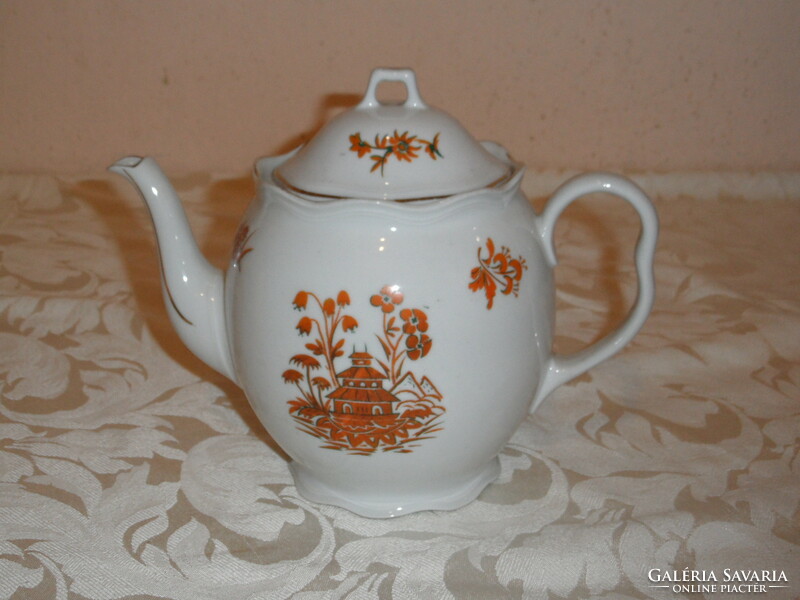 Havas and Weiss Chinese porcelain jug, spout