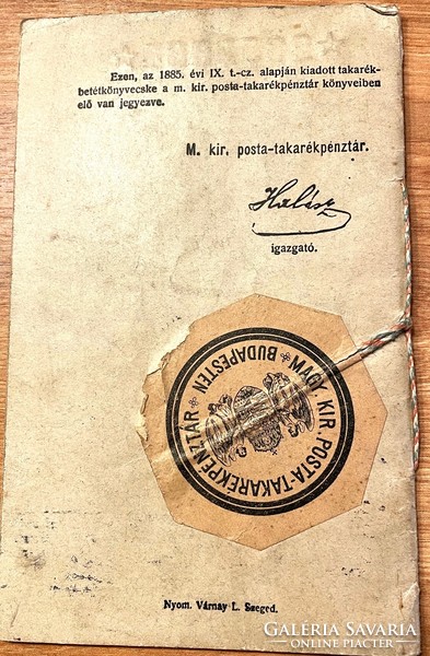 M. Kir. Post-Savings bank deposit book, 1909-1917.