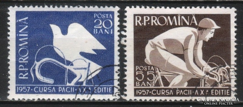 Románia 1471 Mi 1643-1644    0,80 Euró