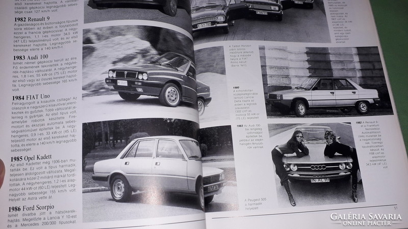 1992.Dr. Károly Lovász - car types '93 picture album book, technical according to the pictures