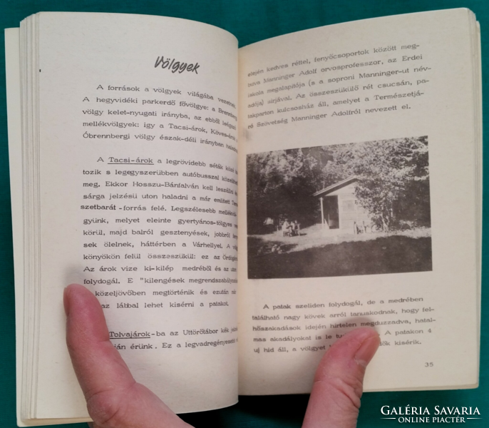 Dr. Csapody István: Sopronkörnyéki erdők - A TANULMÁNYI ERDŐGAZDASÁG PARKERDŐI 1972