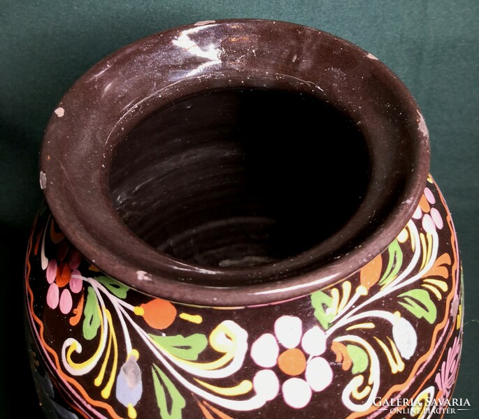 Dt/365 – ceramic vase with folk motifs