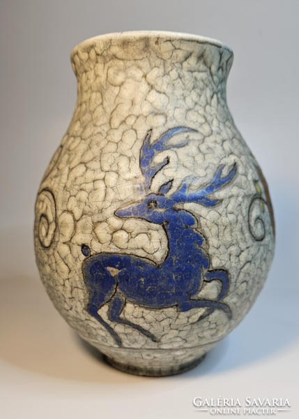 Gorka gauze-deer vase