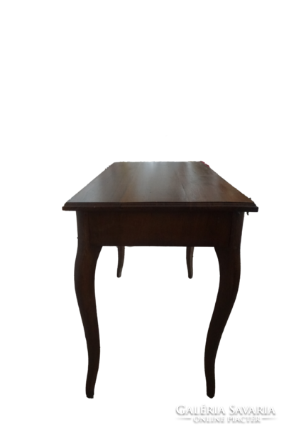 Neobarokk diófa asztal