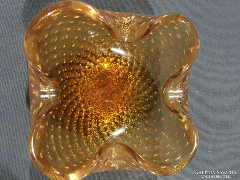 Murano barbini offering with real gold! 14X6 cm!!