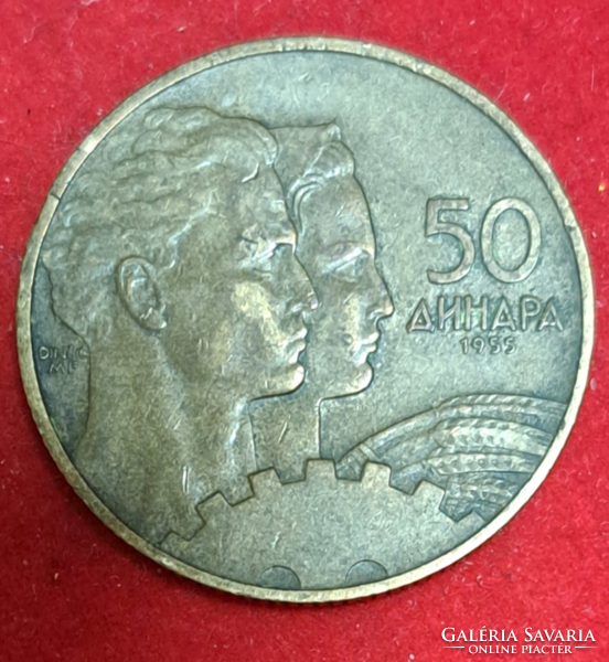 1959. Jugoszlávia 50 Dinár (699)