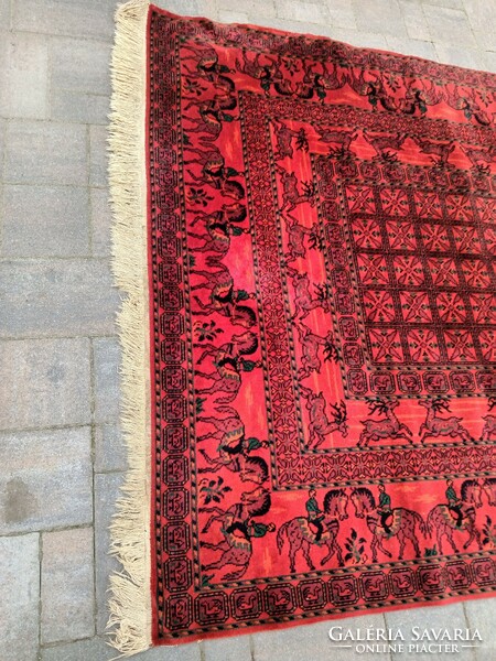 Afgán beshir gépi szőnyeg. Alkudható.