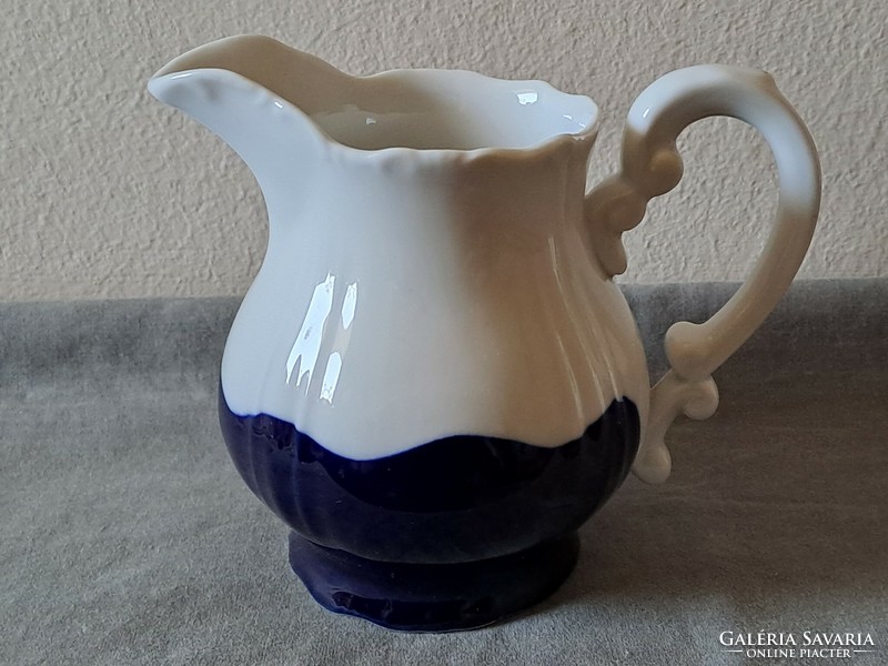 Zsolnay pompadour basic glaze for milk / cream / lemon juice pouring tea set