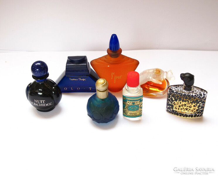Branded, vintage mini perfumes for women.