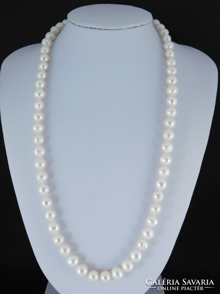 Freshwater cultured pearl necklace 14k gold
