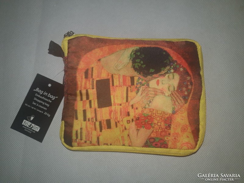 Goebel Fridolin Klimt A csók bevásárló táska a táskában