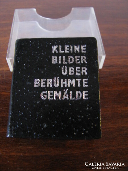 Miniatűr könyv - német nyelvű