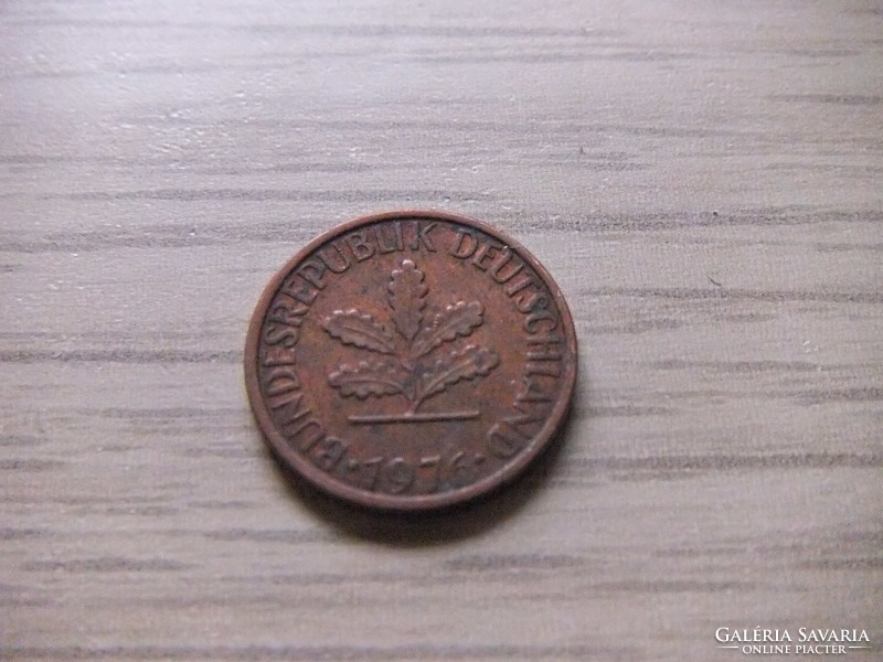 1 Pfennig 1976 ( d ) Germany