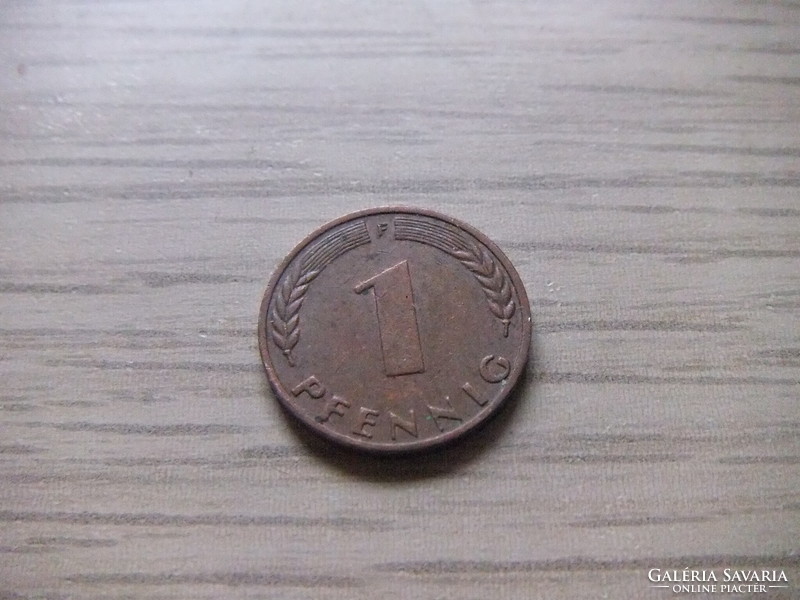 1   Pfennig   1972   (  F  )  Németország