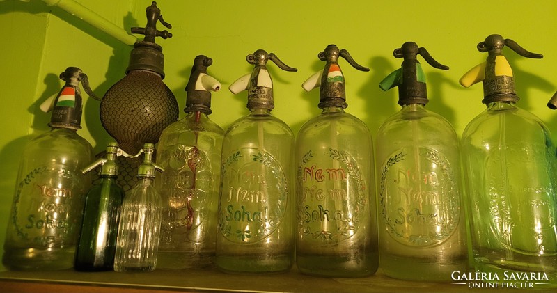 Soda bottle collection