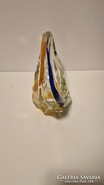 Bohemian glass, cseh üveg kosár