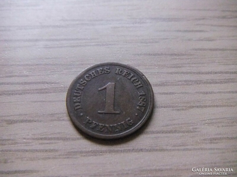 1 Pfennig 1887 ( d ) Germany