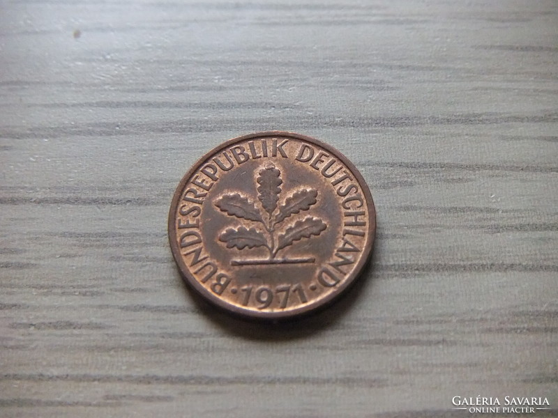 1 Pfennig 1971 ( g ) Germany