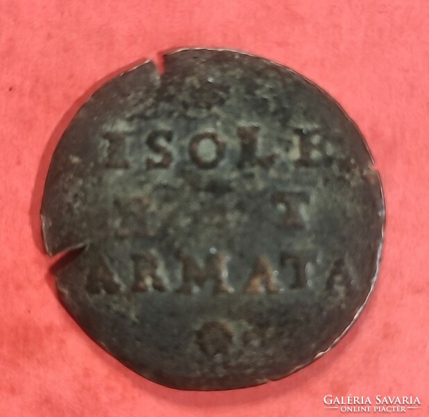 2 Soldi isole and armata coins