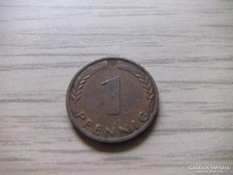 1   Pfennig   1969   (  F  )  Németország