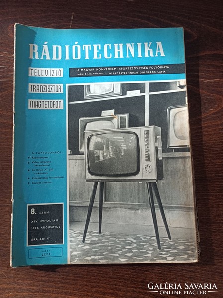 1964 Ràdió technika A magyar honvèdelmi szövetség lapja /5db.könyv/újság/kèpregèny/.