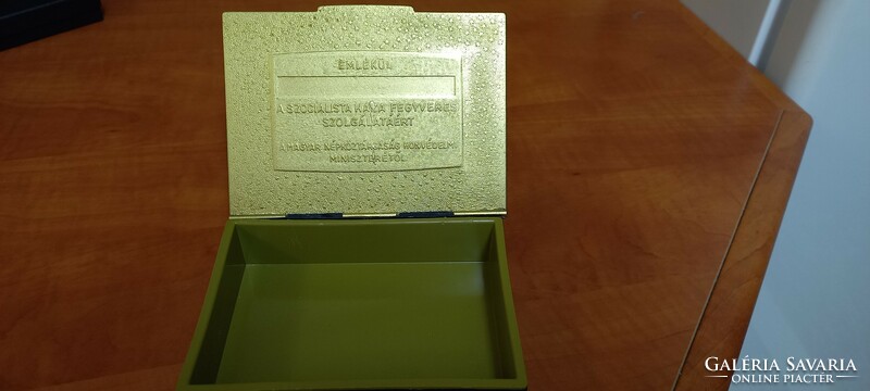 Military memorial box (decommissioning box)