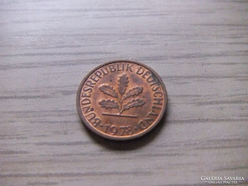 1 Pfennig 1978 ( d ) Germany