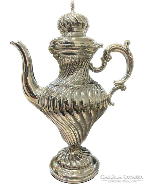 Beautiful Art Nouveau silver coffee pot for sale (270g)
